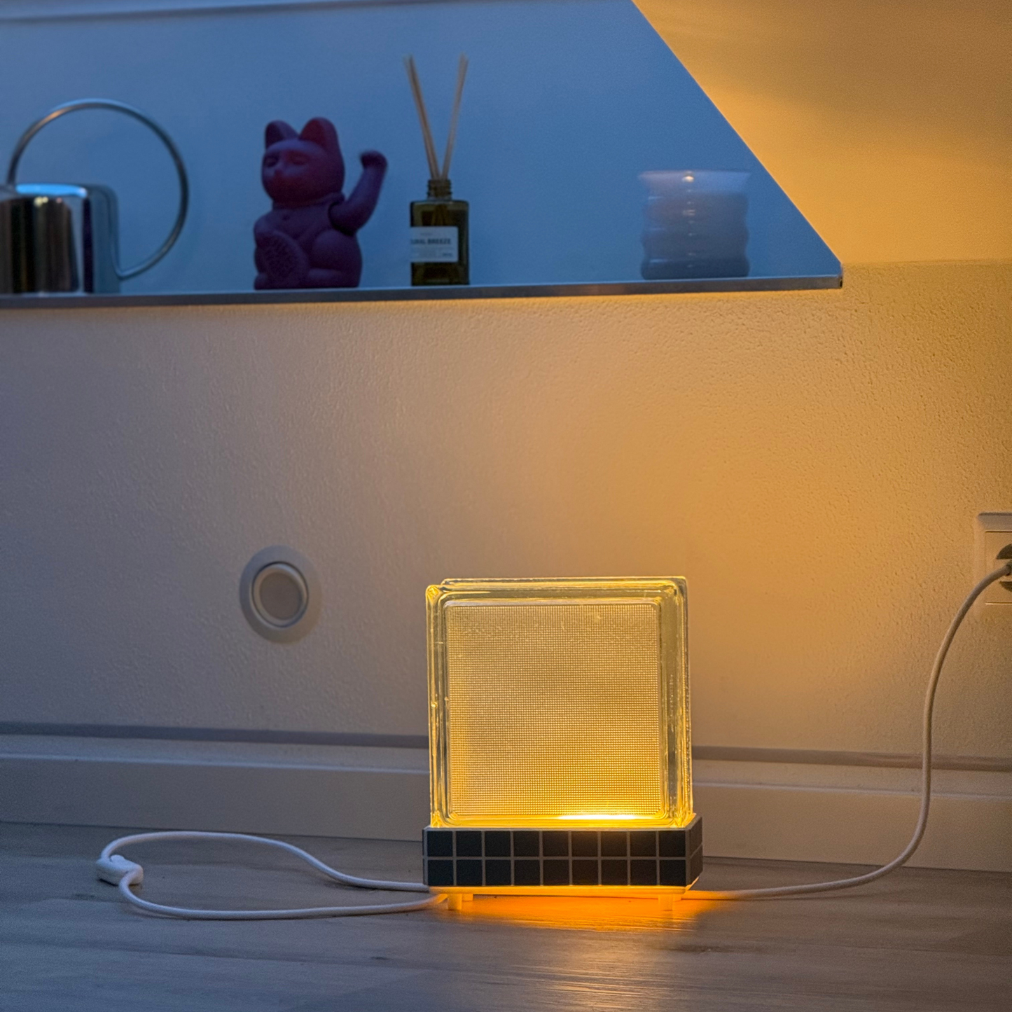 Universa Block matt blau